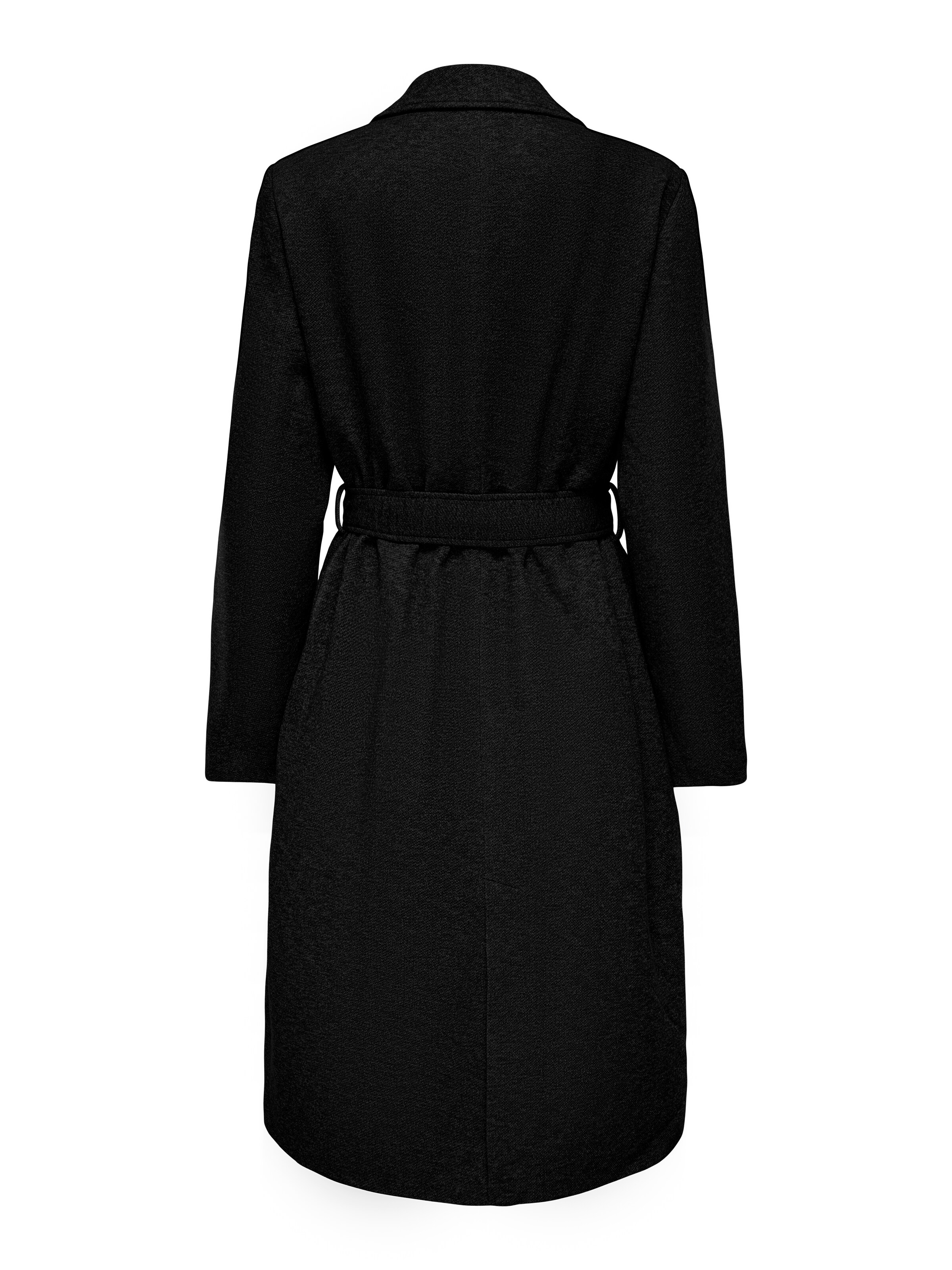 Palton de primăvară-toamnă de la ONLY pe negru