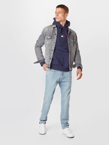 Tommy Jeans Mikina – modrá