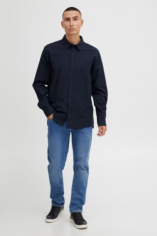 !Solid Regular fit Button Up Shirt 'Danladi' in Blue