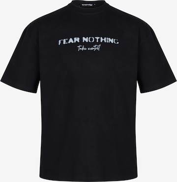 trueprodigy - Camiseta 'Noa F' en negro: frente