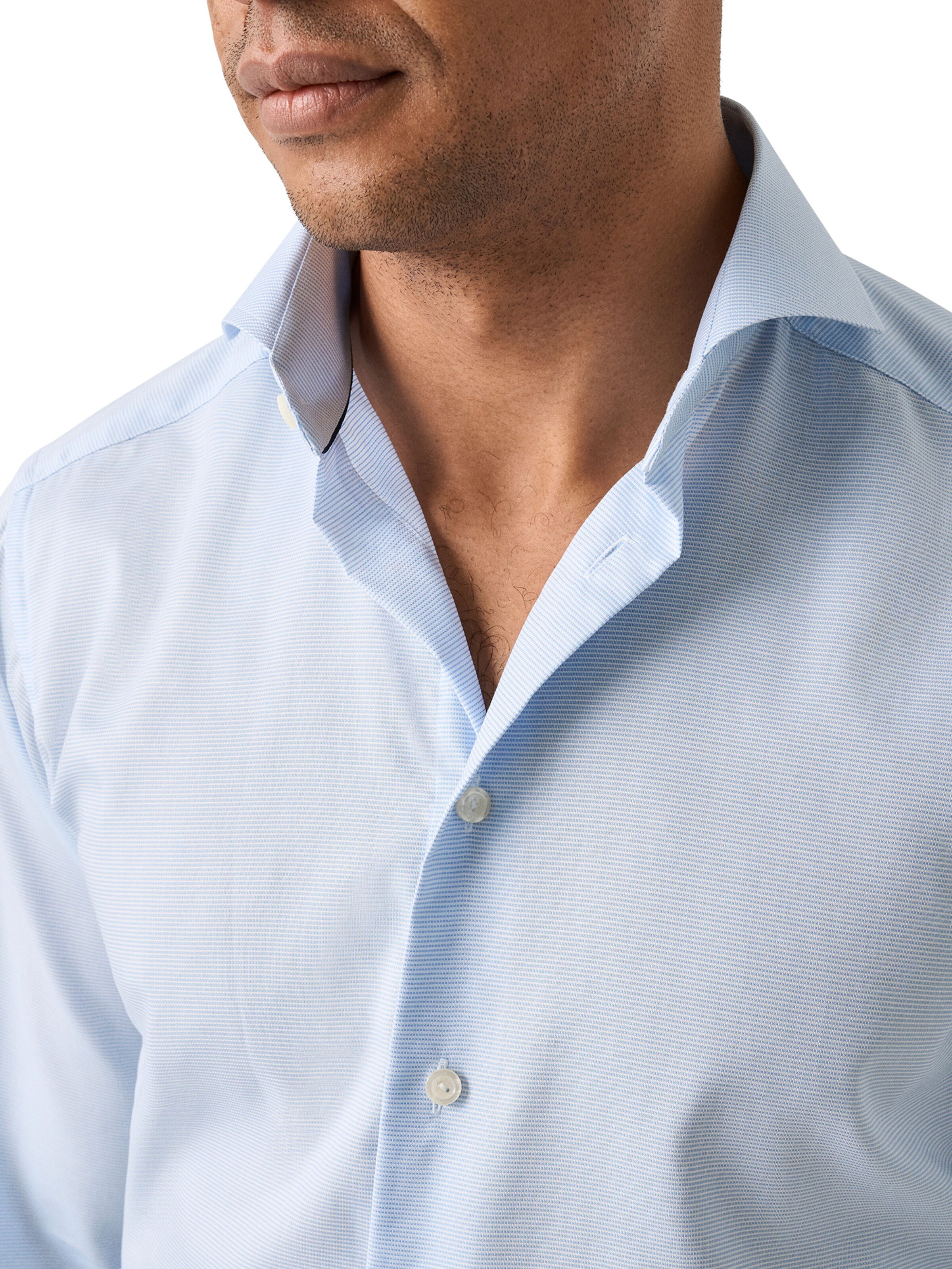 ETON Слим Рубашка в Синий