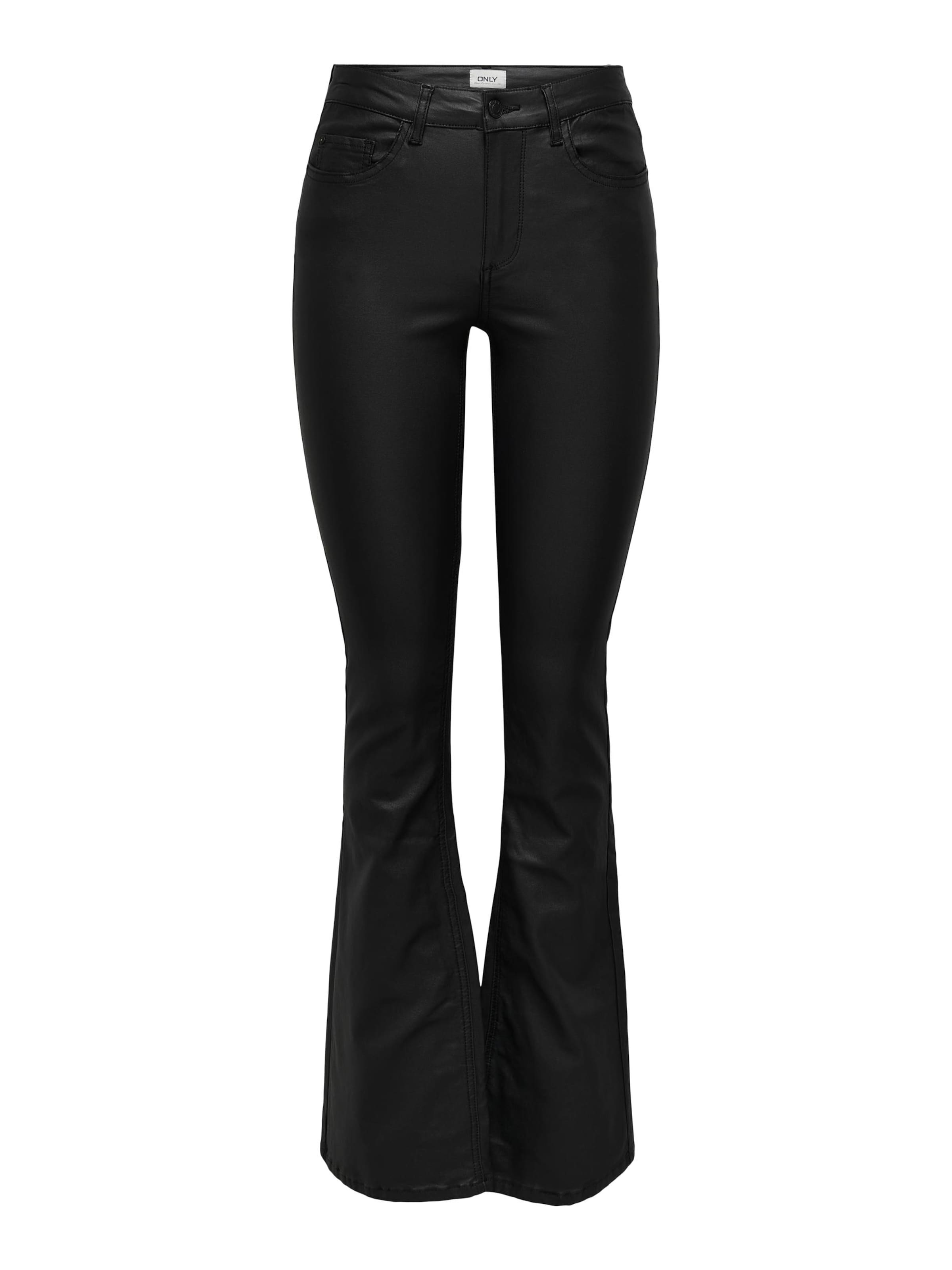 ONLY Flared Trousers 'ONLBlush' in Black: front
