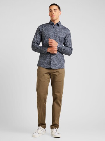 JOOP! Jeans Regular Fit Hemd 'Hanson' in Blau