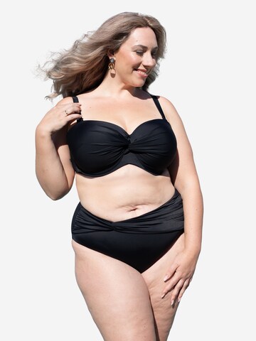 SugarShape Bandeau Bikinitop 'Mambo' in Zwart