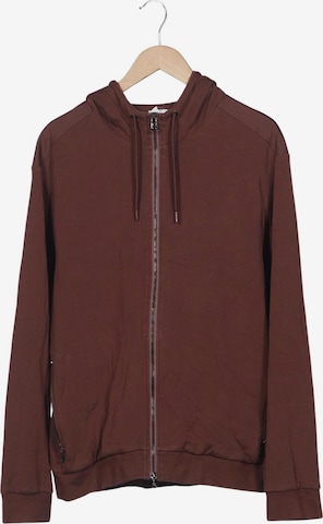 BOGNER Kapuzenpullover XL in Braun: Vorderseite