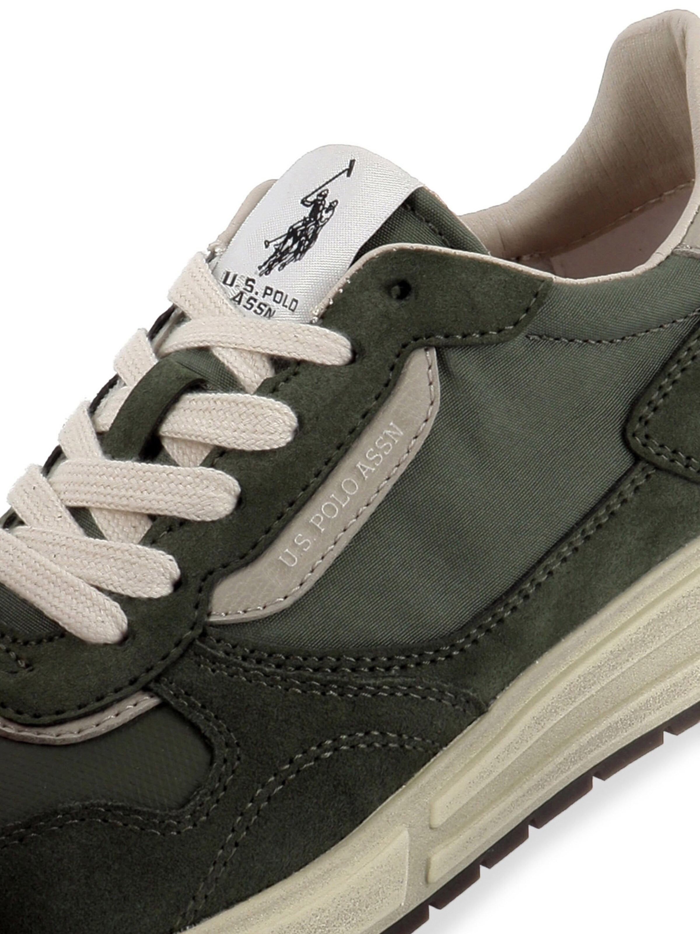 Baskets basses 'Seneka' US POLO ASSN. en vert
