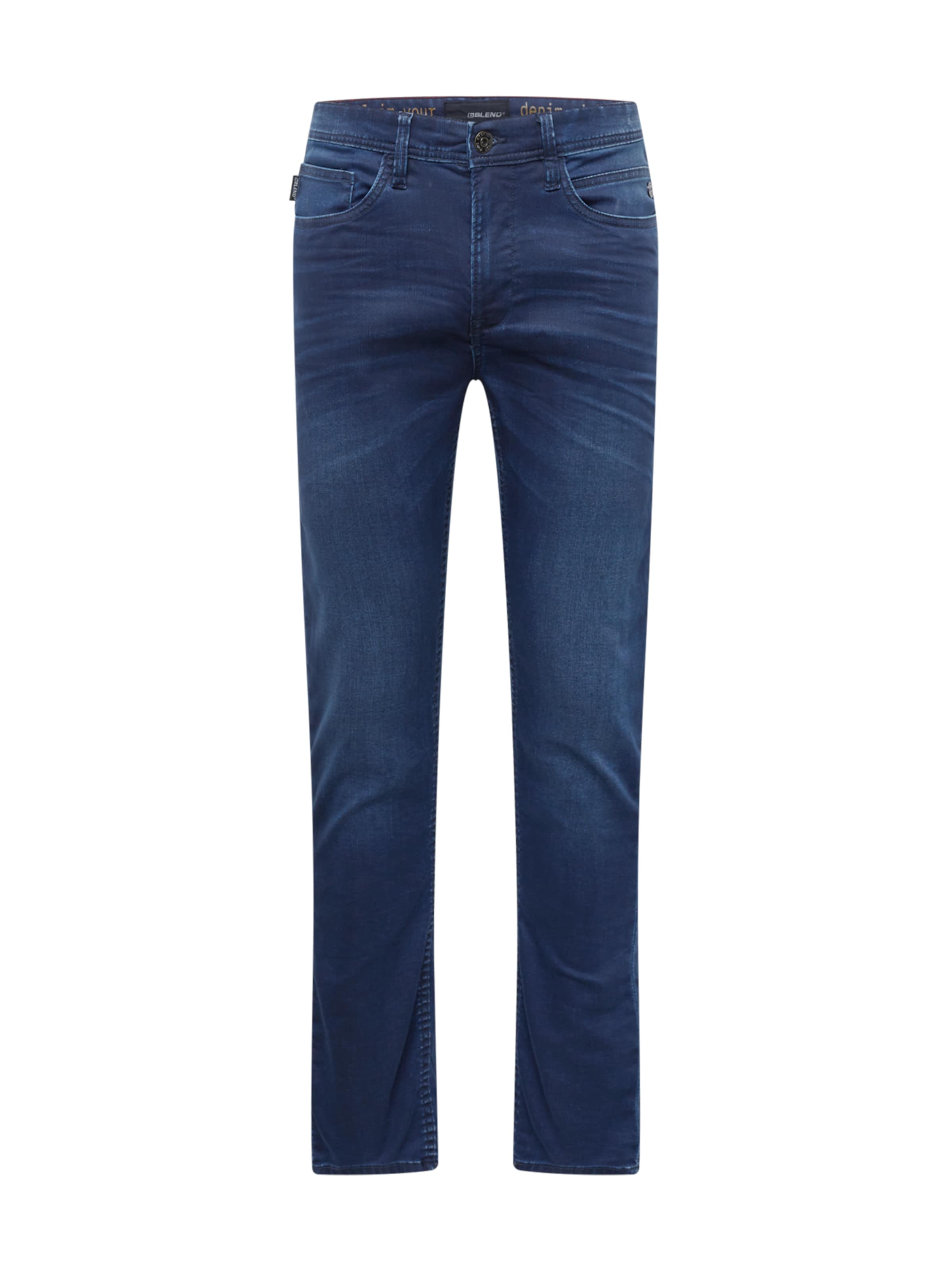 BLEND Normální Džíny 'Jet' – modrá: přední strana
