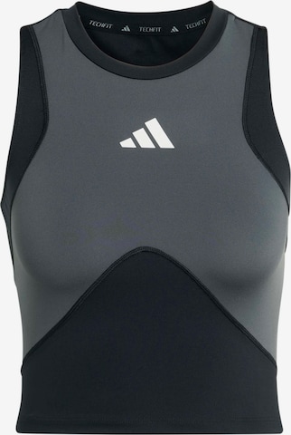 ADIDAS PERFORMANCE Urheilutoppi värissä musta: etupuoli