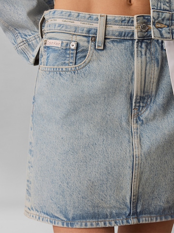 Calvin Klein Jeans Rok in Blauw