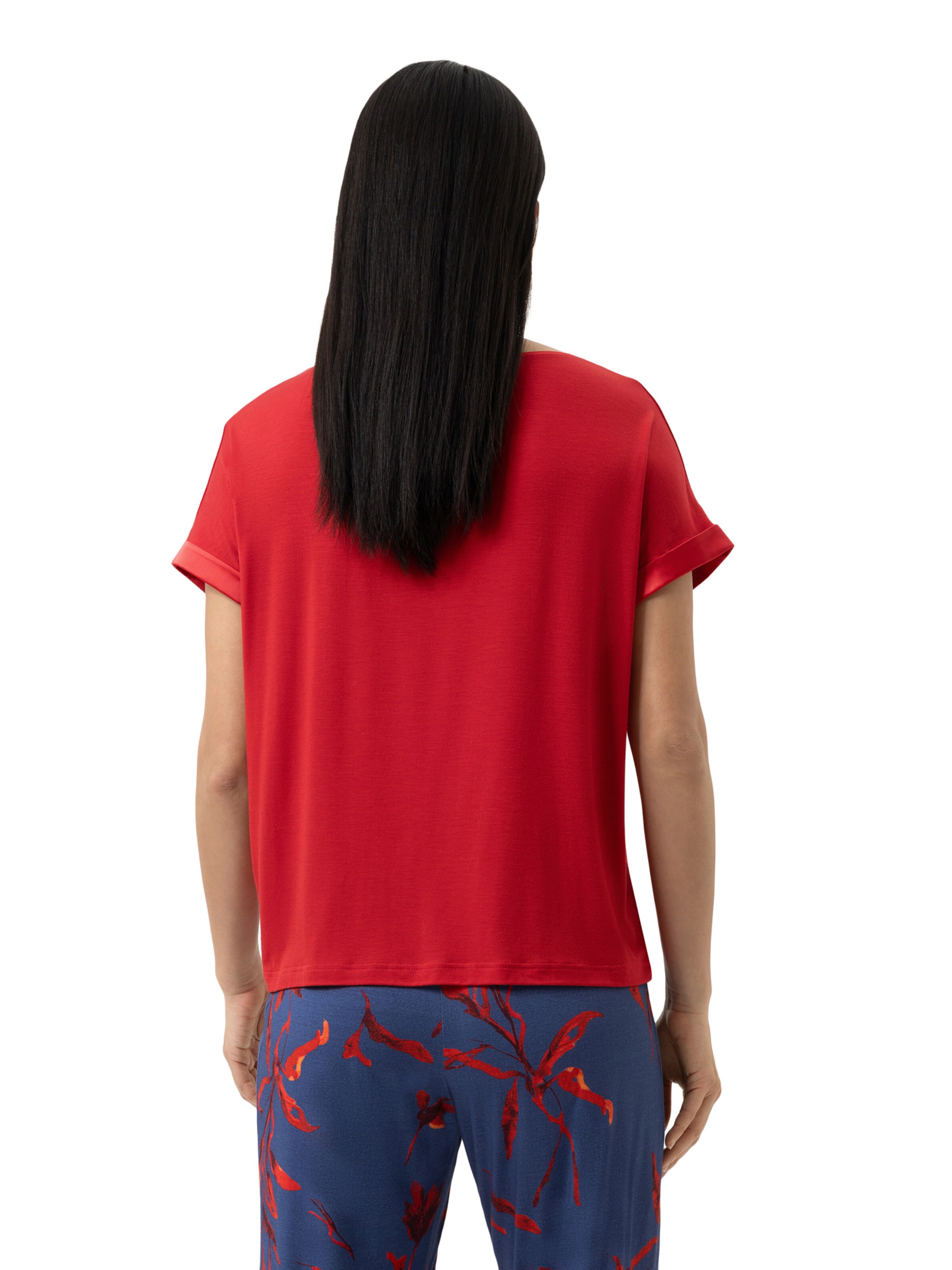 Mey Schlafshirt 'Pure Chic' in Rot