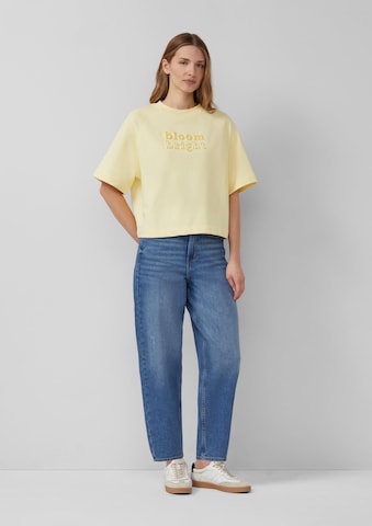 s.Oliver Sweatshirt in Yellow