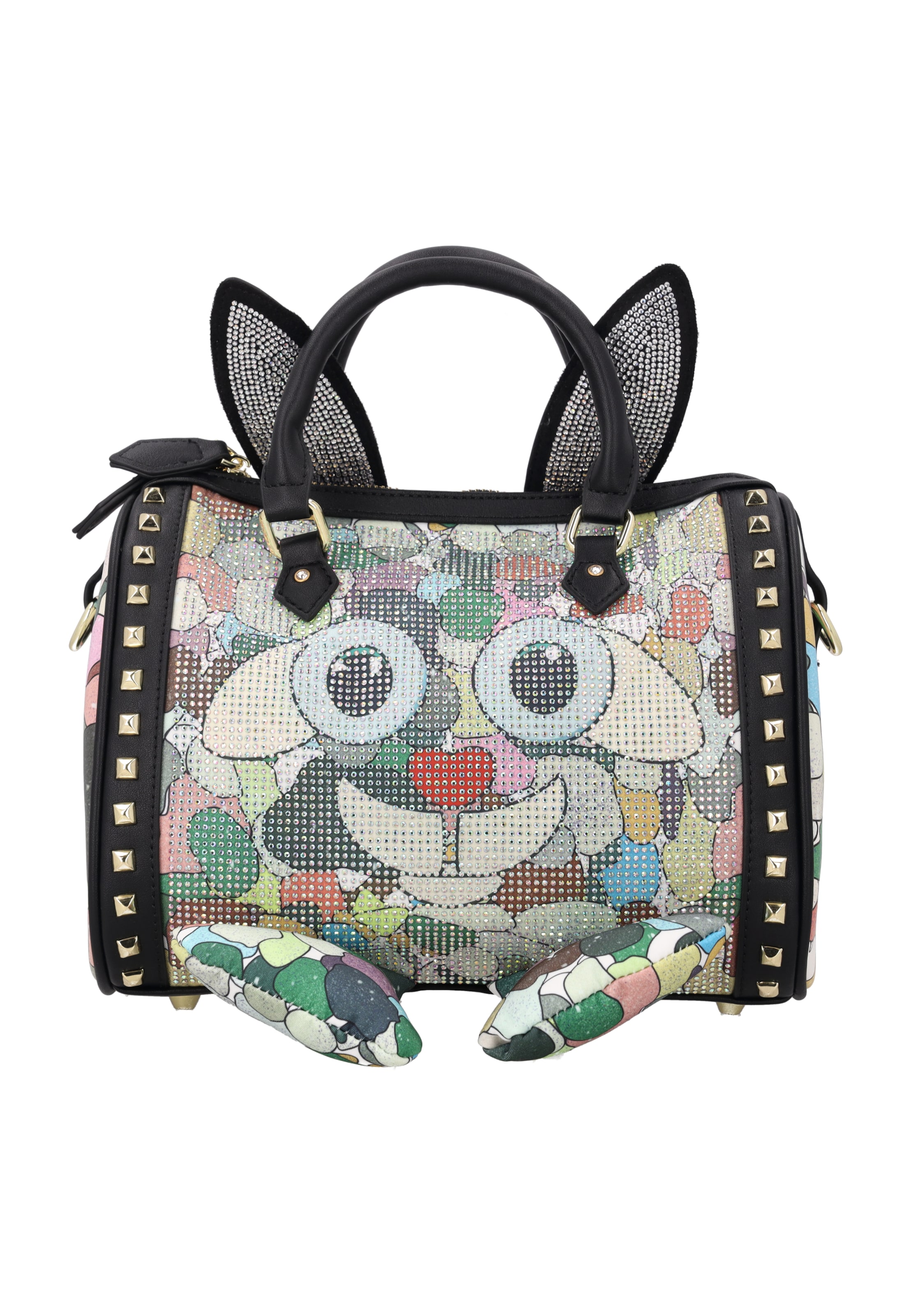 myMo Pop - Bolso de mano 'Eye Theme' en negro: frente