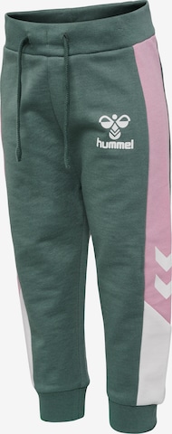 Hummel Regular Pants 'Finna' in Green