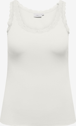 ONLY Carmakoma Top 'CARSARA SHARAI' in White: front