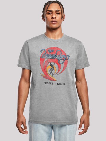 F4NT4STIC Shirt in Grey: front