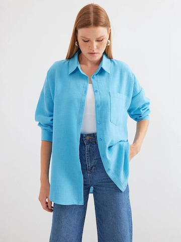 Bigdart Blouse in Blauw