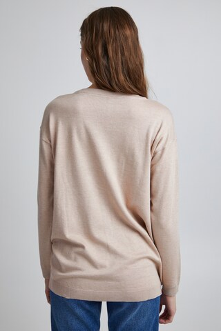 PULZ Jeans - Cárdigan 'SARA' en beige