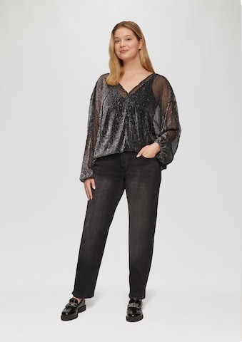 s.Oliver Blouse in Zwart