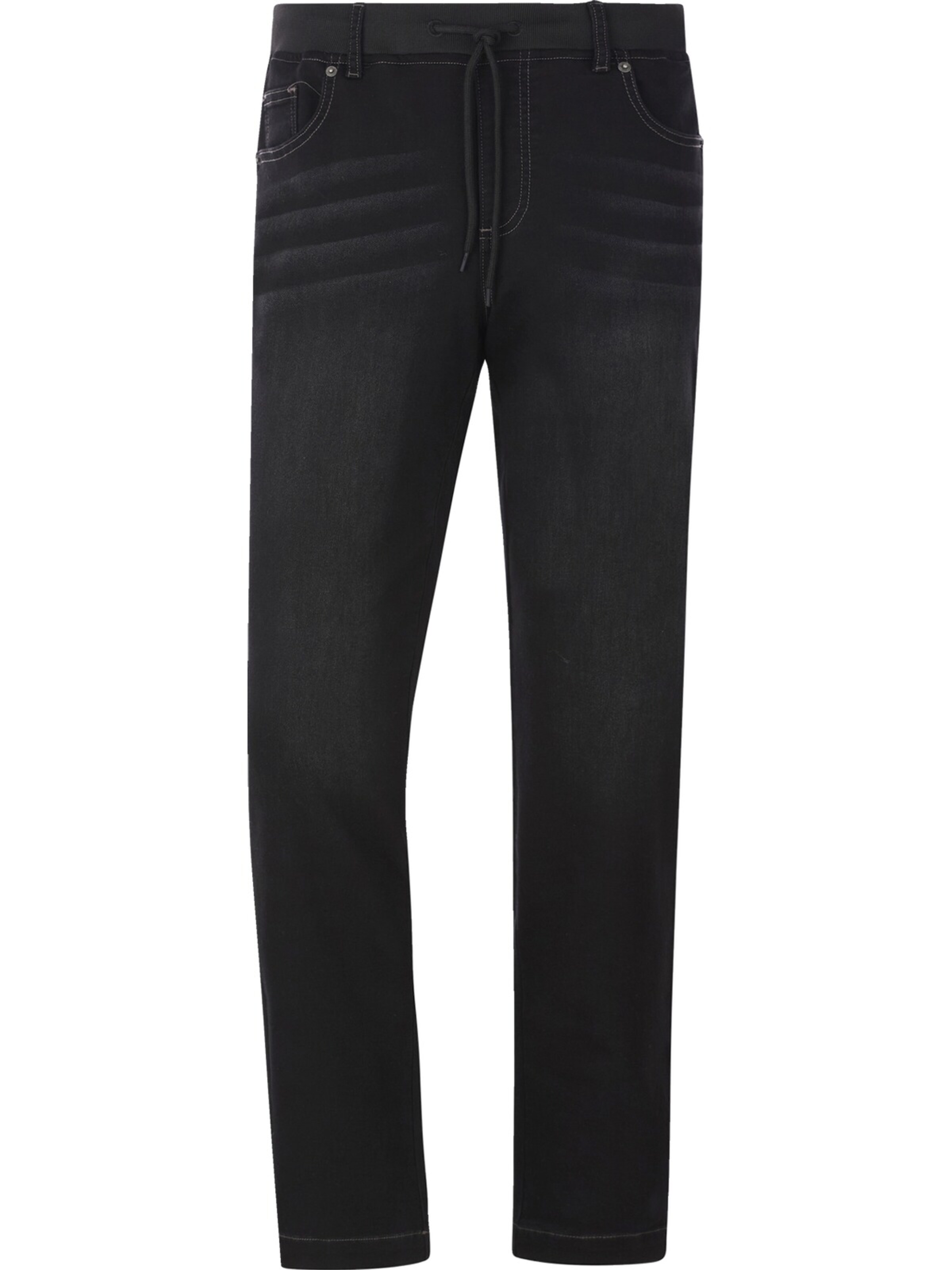 Jan Vanderstorm Regular Jeans 'Harlund' in Black: front