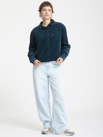 Volcom Blouse 'WEELLOW CORD' in Blue