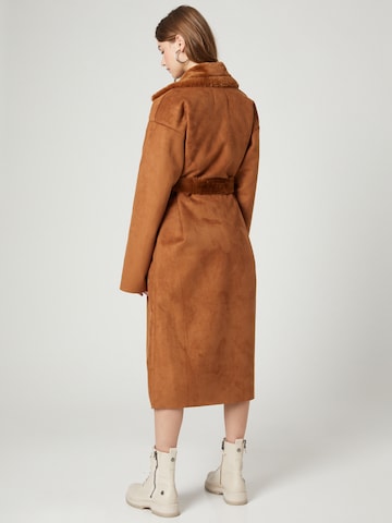 Guido Maria Kretschmer Women Between-Seasons Coat 'Samara' in Brown