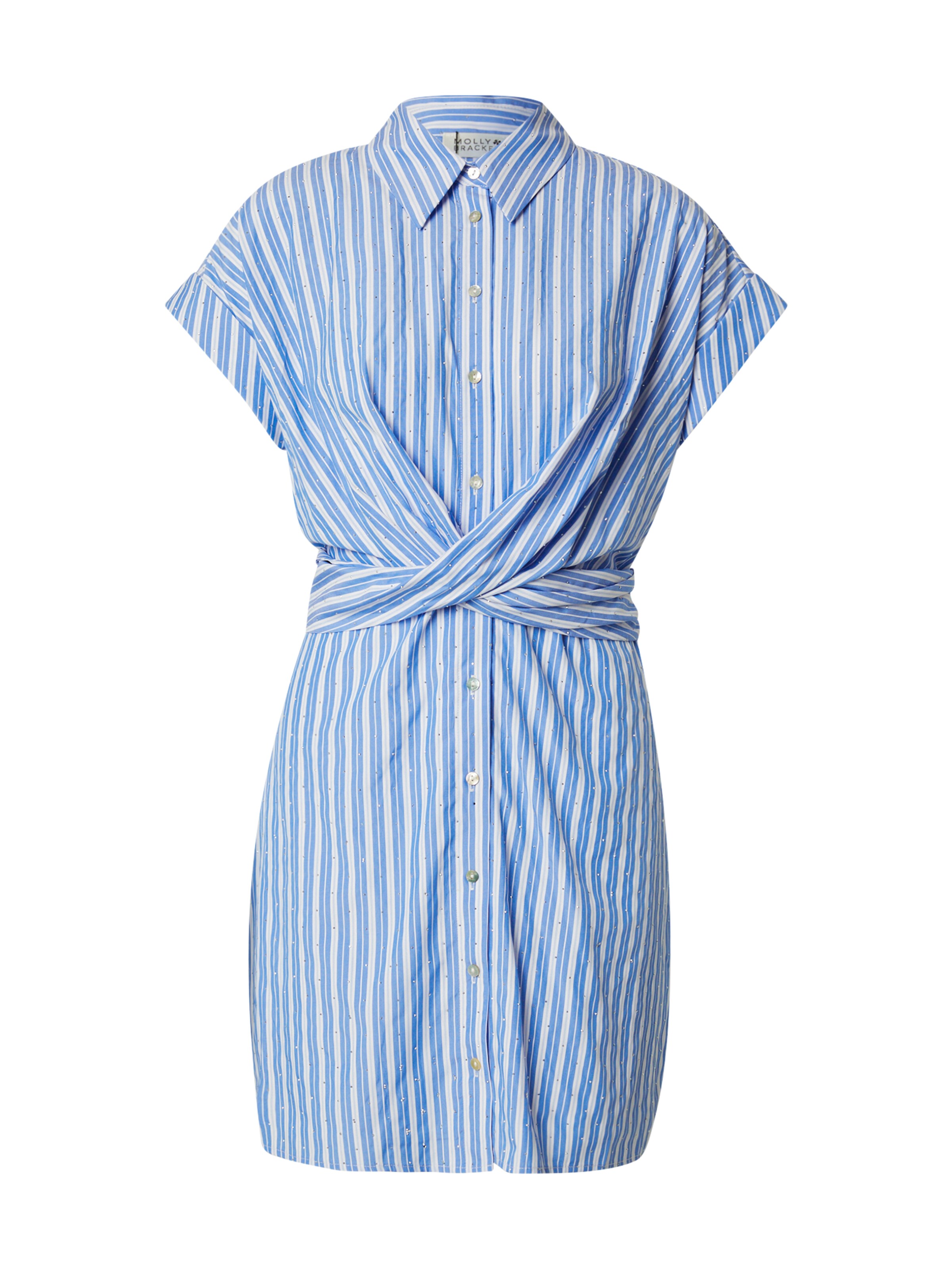 Molly BRACKEN Μπλουζοφόρεμα σε μπλε: μπροστά