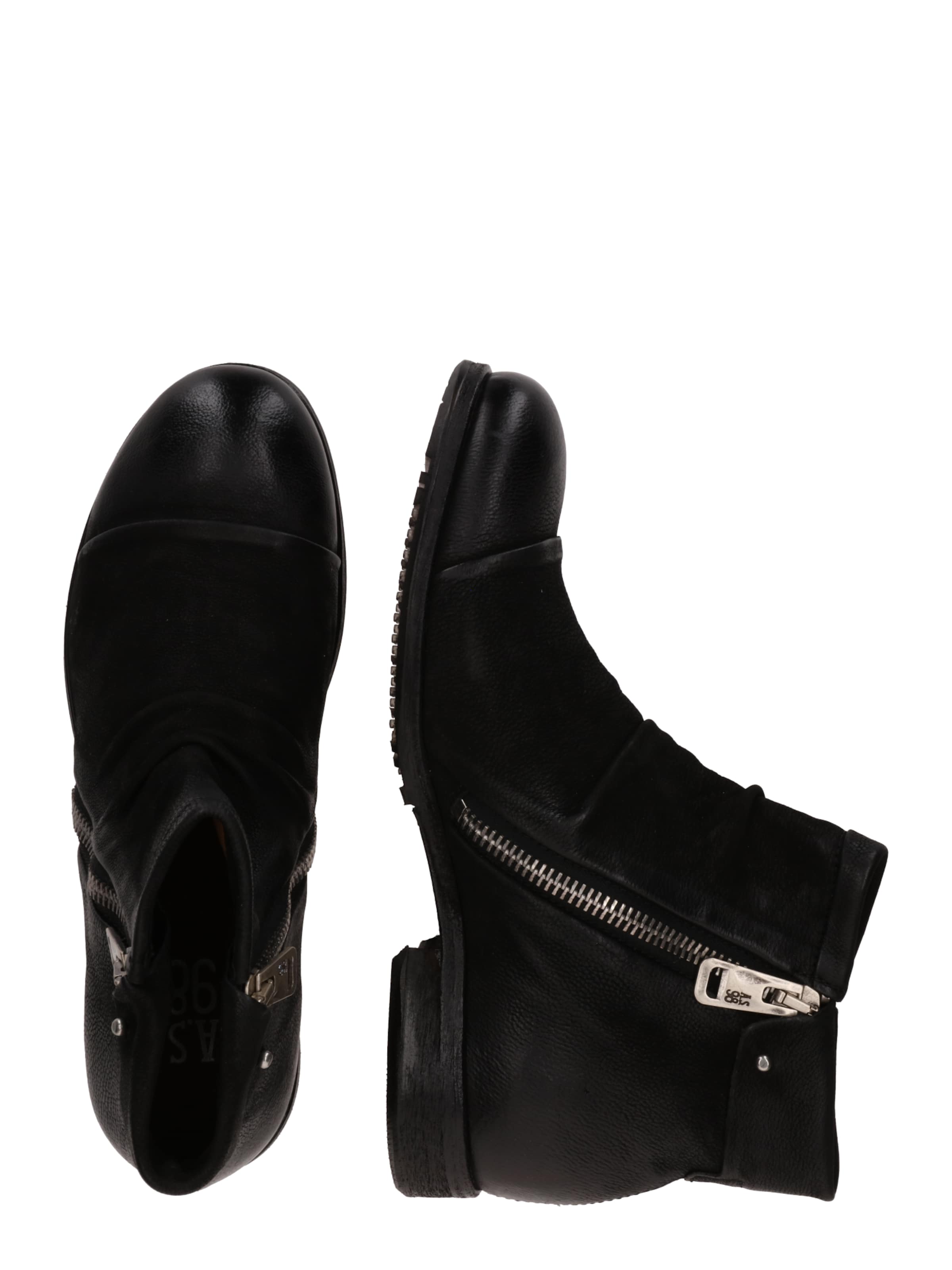 A.S.98 Μπότες σε μαύρο