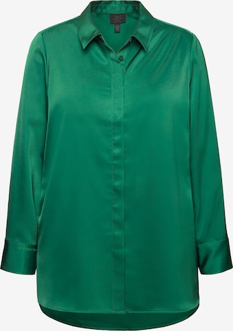 Ulla Popken Blouse in Groen: voorkant