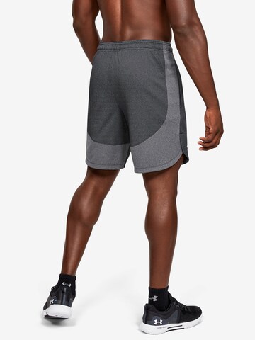 UNDER ARMOUR Regular Workout Pants in Grey