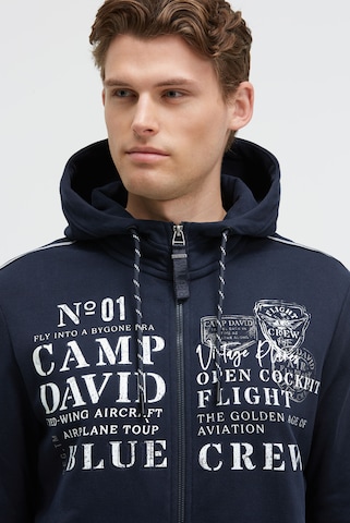 Veste de survêtement CAMP DAVID en bleu