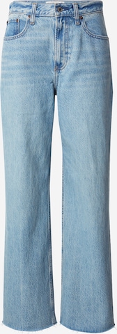 Abercrombie & Fitch Loosefit Farkut värissä sininen: etupuoli