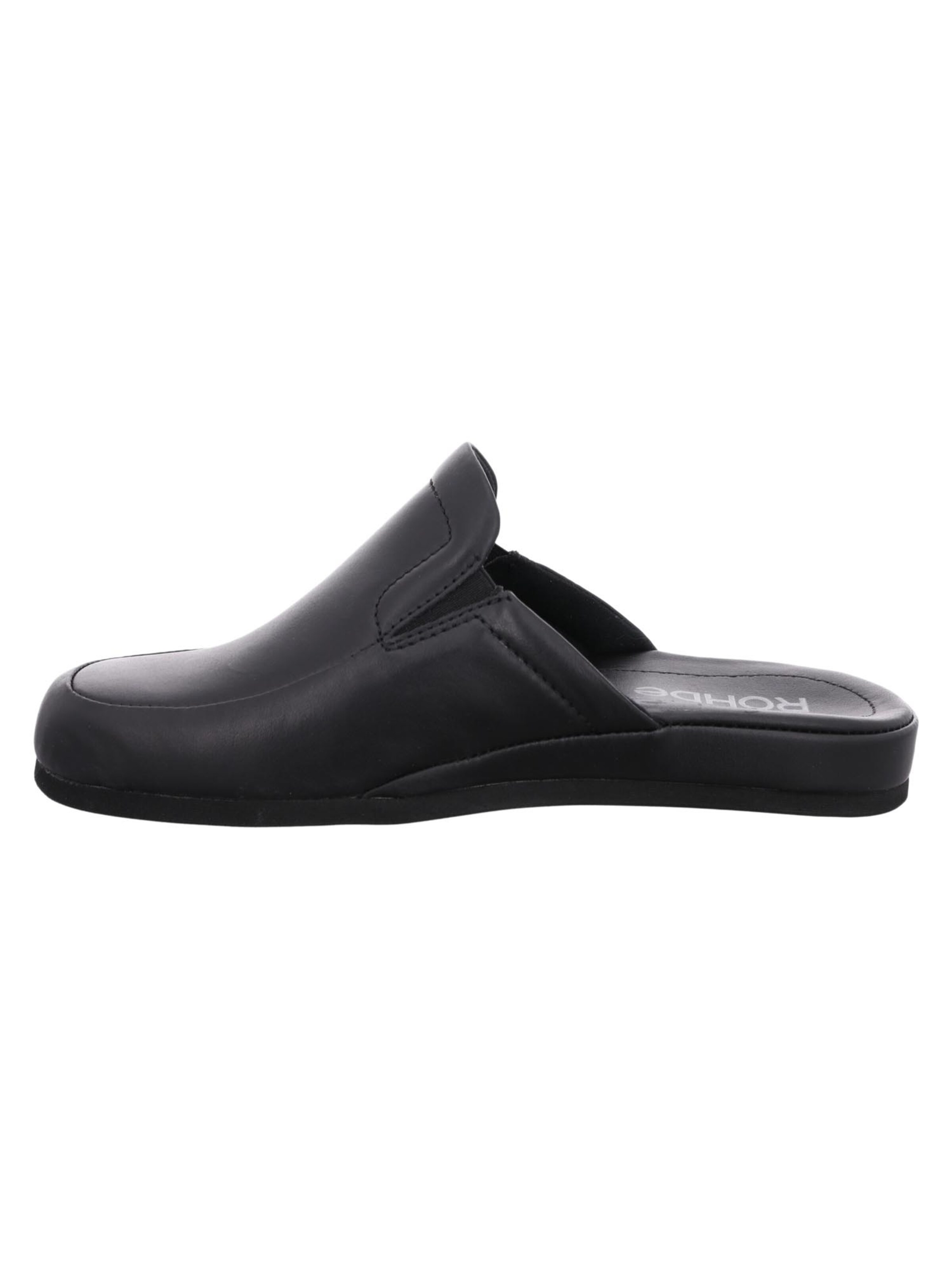 ROHDE Slippers 'Varberg' in Black