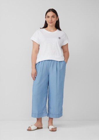 s.Oliver Red Label Plus T-Shirt in Weiß