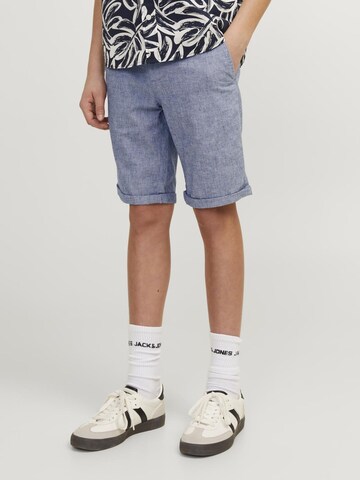 Jack & Jones Junior Regular Broek in Blauw: voorkant