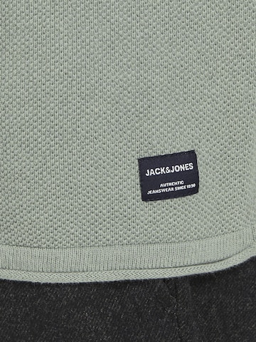 JACK & JONES جينز مضبوط كنزة صوفية 'Hill' بلون رمادي