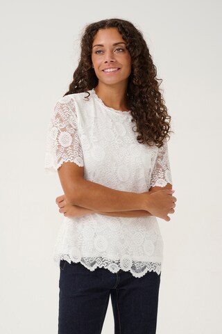 CULTURE Shirt 'CUKali' in White: front