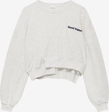 Pull&Bear Sweatshirt in Grau: predná strana