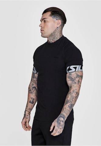 SikSilk Koszulka w kolorze czarny