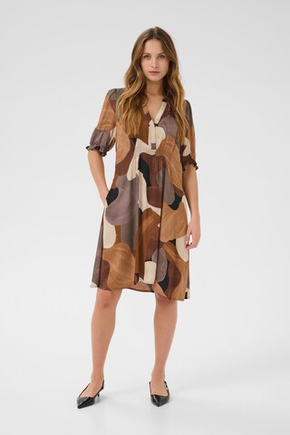 Robe 'Dana' CULTURE en marron