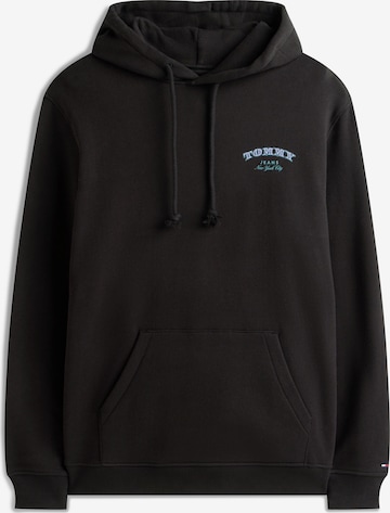 juoda Tommy Jeans Megztinis be užsegimo: priekis