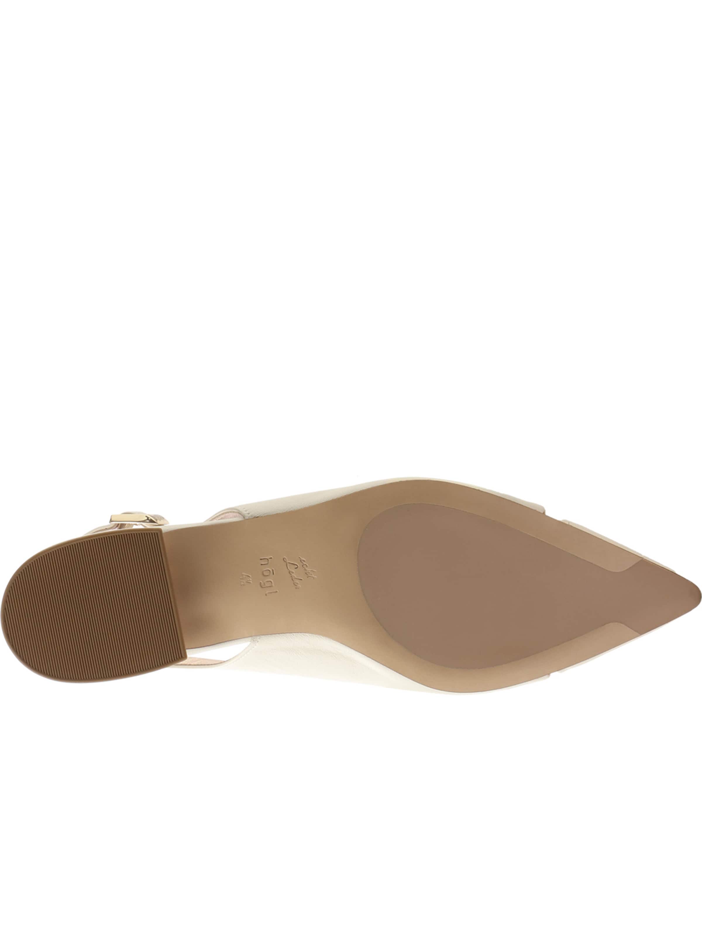 Ballerines à lanières 'Simone' Högl en beige