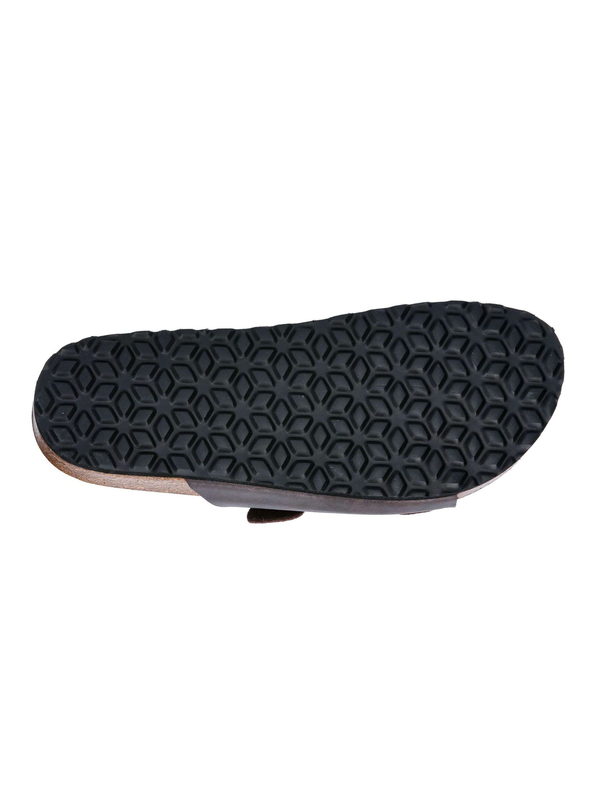 LICO Pantolette 'Bioline Man Vegan' in Braun