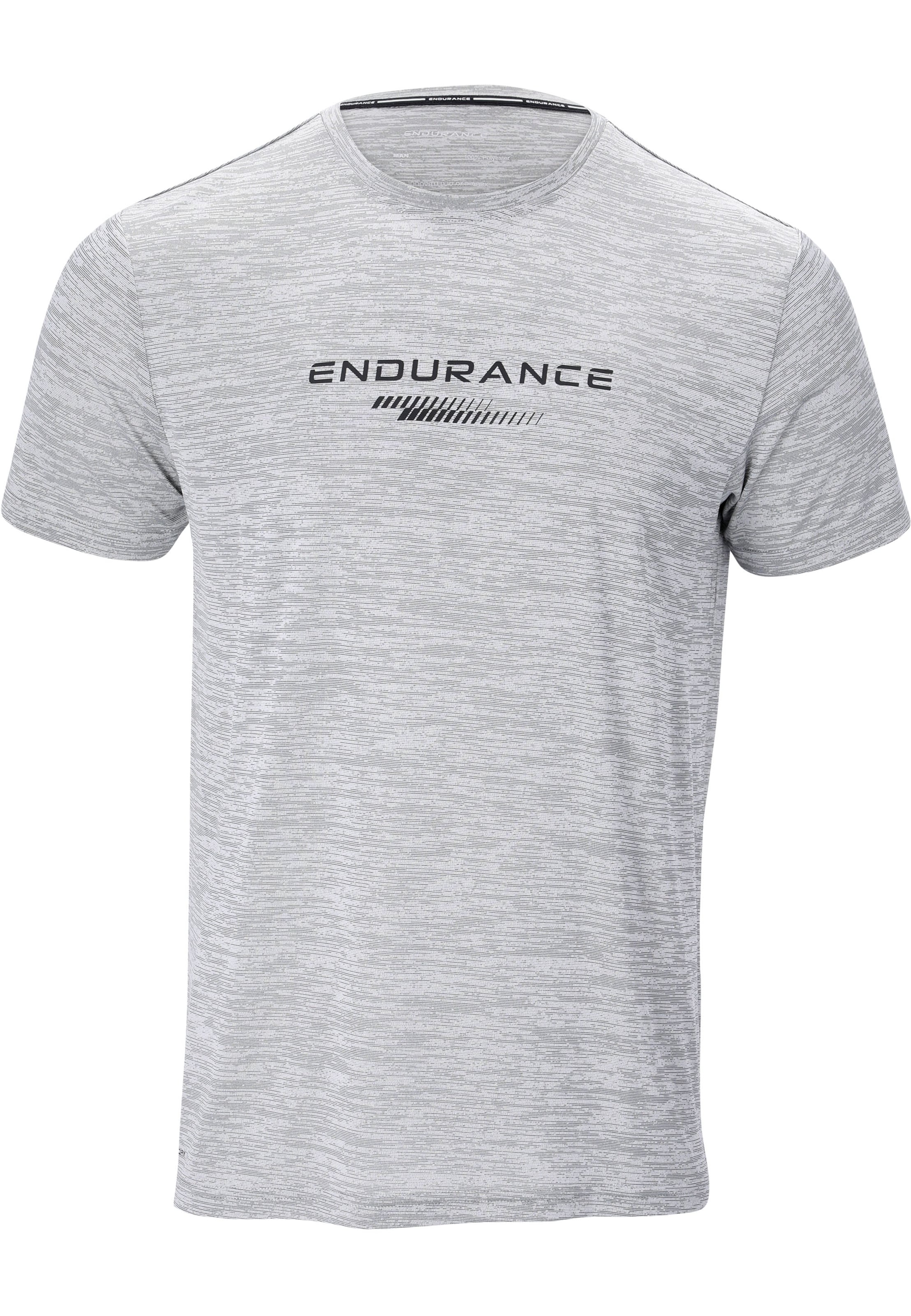 ENDURANCE Funktionsshirt 'Portofino' in Grau: Vorderseite