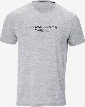 T-Shirt fonctionnel 'Portofino' ENDURANCE en gris : devant