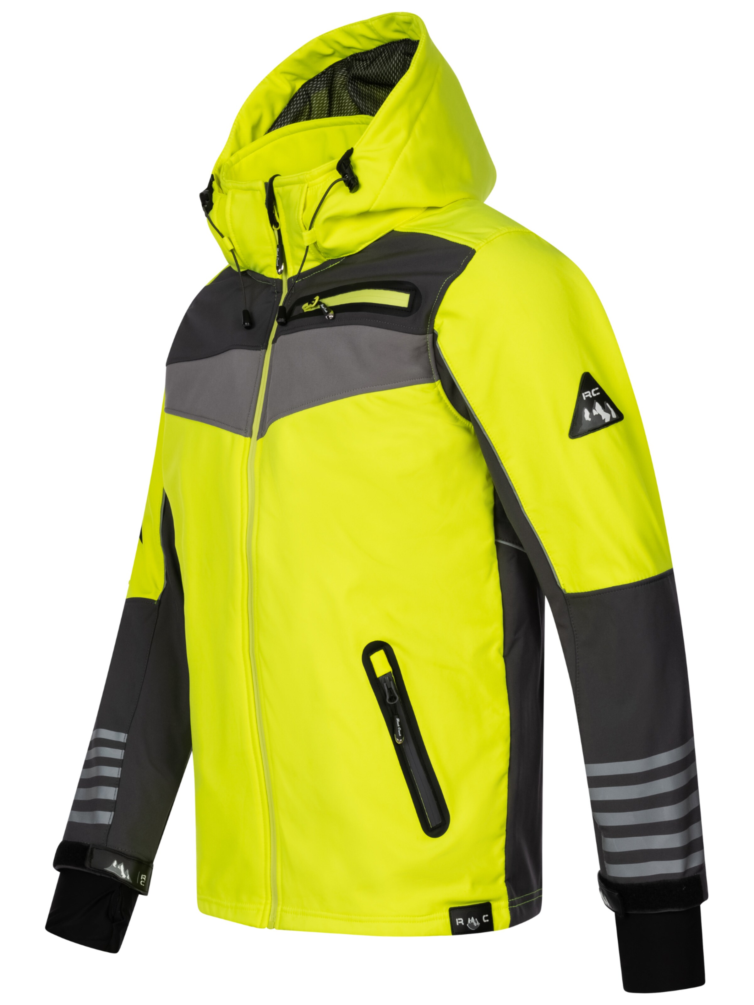 Rock Creek Funktionsjacke ' Outdoor ' in Gelb