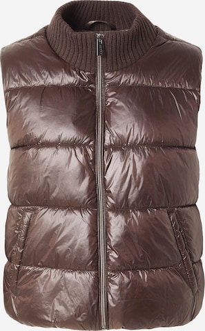 Gilet di COMMA in marrone: frontale