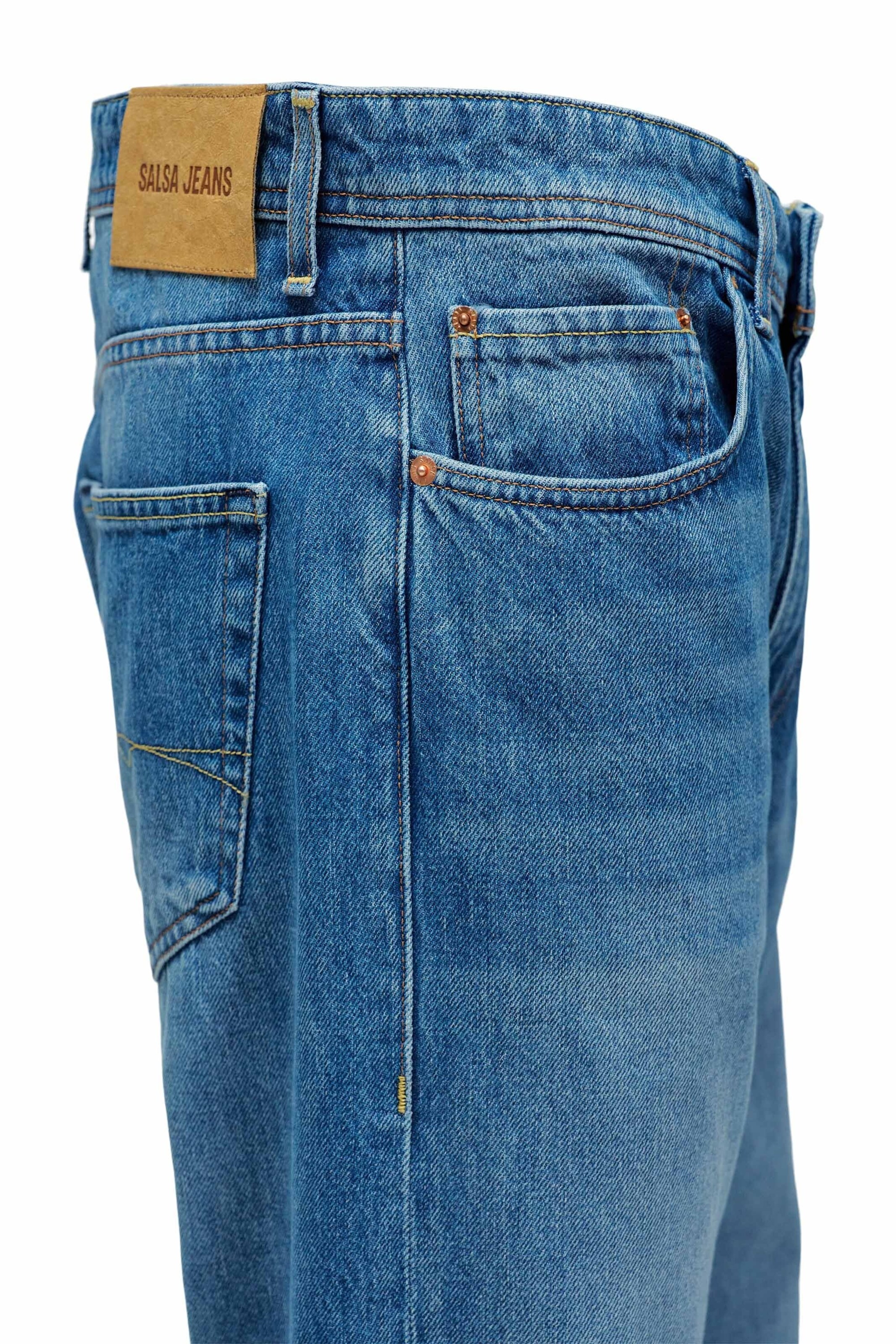 Salsa Jeans Regular Jeans in Blauw