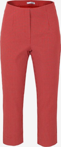 STEHMANN Slim fit Pants in Red: front