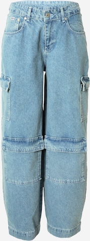 The Ragged Priest Loosefit Jeans 'ROLLER' in Blauw: voorkant