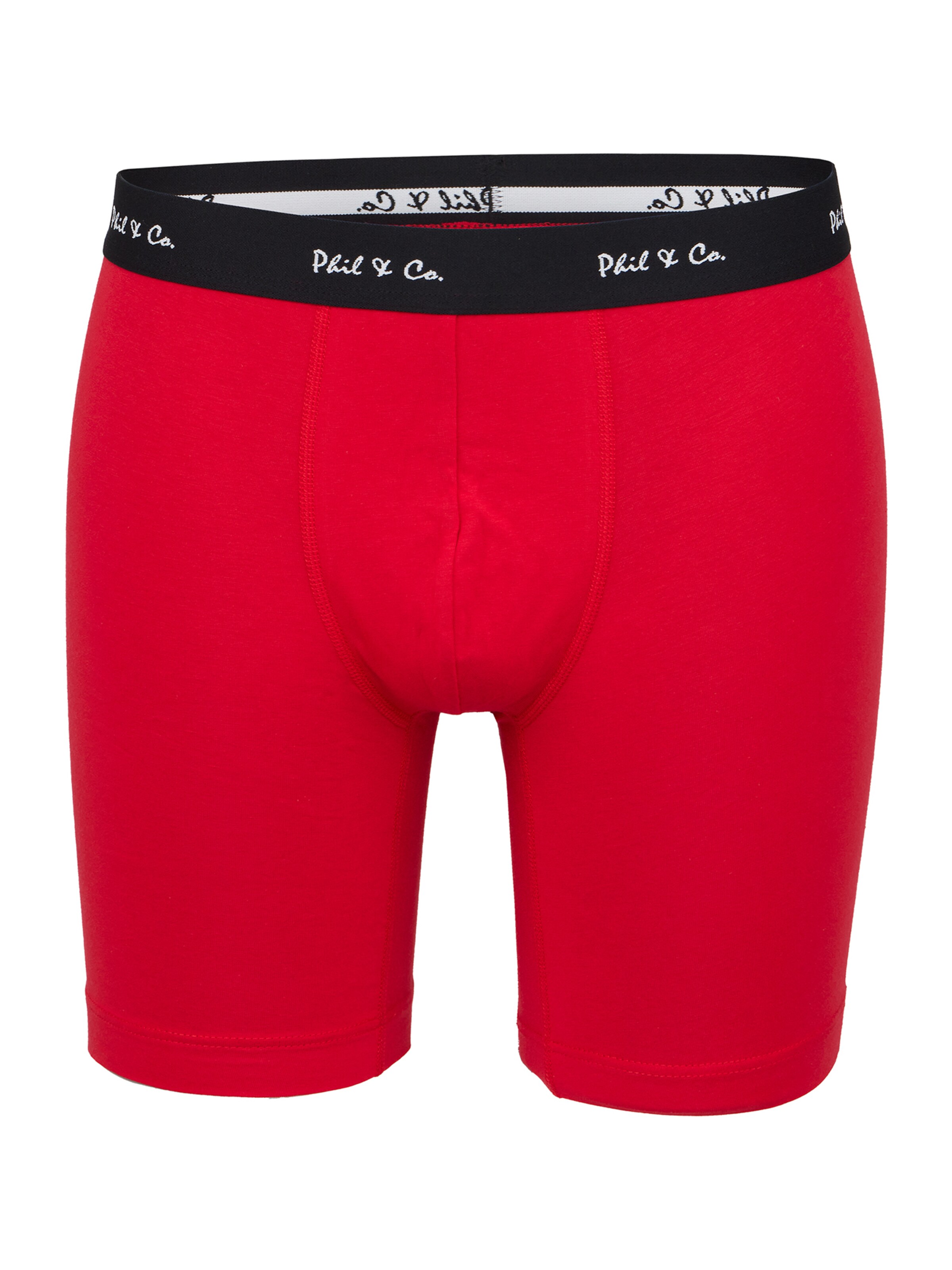 Phil & Co. Berlin Boxer shorts ' Long Boxer Briefs ' in Black